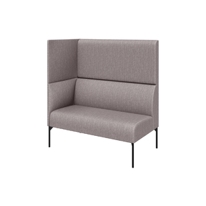 Модуль двухместный высокий правый БРИДЖ Brd2HR Рогожка Sweet grey серый 1225х710х1350