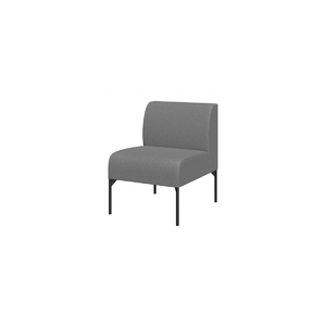 Модуль одноместный БРИДЖ Brd1 Рогожка Sweet grey серый 600х710х810