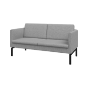 Диван двухместный ОЛЛИ Ol2 Ткань Рогожка Romeo 13 (светло-серая) 1700х750х910