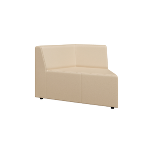 Модуль одноместный ОРИГАМИ Or-2R Экокожа Ecotex 3025 (бежевая) 1370х705х845