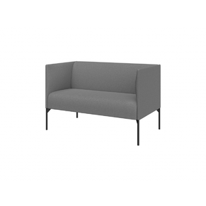 Диван двухместный БРИДЖ Brd2-2 Рогожка Sweet grey серый 1250х710х810