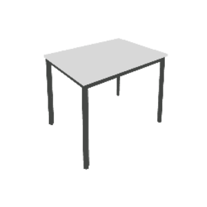 Офисная мебель Slim system Стол письменный на металлокаркасе С.СП-3 Серый/Антрацит 980x720x750