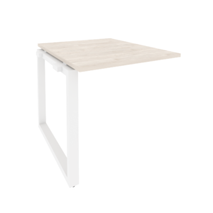 Офисная мебель Onix Проходной наборный элемент переговорного стола O.MO-NPRG-0 Денвер светлый/Белый 780x980x750
