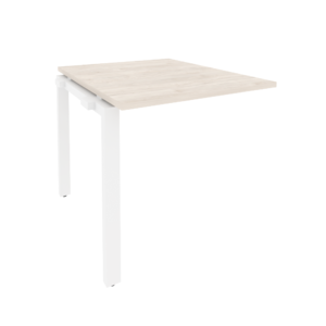 Офисная мебель Onix Проходной наборный элемент переговорного стола O.MP-NPRG-0 Денвер светлый/Белый 780x980x750