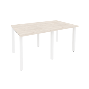 Офисная мебель Onix Стол переговорный (2 столешницы) O.MP-PRG-2.0 Денвер светлый/Белый 1560x980x750