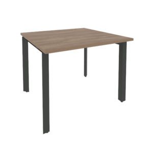Офисная мебель Onix  Стол переговорный (1 столешница) O.MP-PRG-1.1 Дуб аризона/Антрацит 980x980x750
