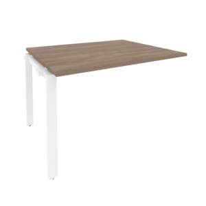 Офисная мебель Onix Проходной наборный элемент переговорного стола O.MP-NPRG-2 Дуб аризона/Белый 1180x980x750