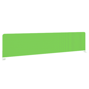 Офисная мебель Onix Экран тканевый боковой O.TEKR-163 Зелёный/Белый 1635x390x22