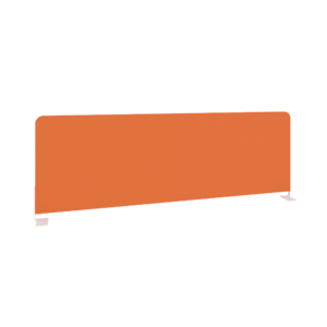 Офисная мебель Onix Экран тканевый боковой O.TEKR-118 Оранжевый/Белый 1180x390x22