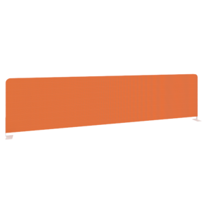 Офисная мебель Onix Экран тканевый боковой O.TEKR-163 Оранжевый/Белый 1635x390x22
