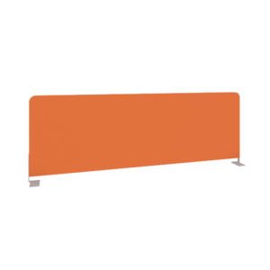 Офисная мебель Onix Экран тканевый боковой O.TEKR-118 Оранжевый/Серый 1180x390x22