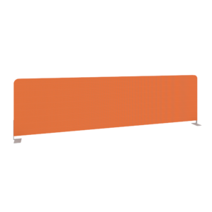 Офисная мебель Onix Экран тканевый боковой O.TEKR-147 Оранжевый/Серый 1475x390x22