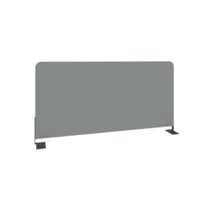 Офисная мебель Onix Экран тканевый боковой O.TEKR-80 Серый/Антрацит 800x390x22
