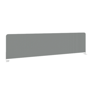 Офисная мебель Onix Экран тканевый боковой O.TEKR-147 Серый/Белый 1475x390x22