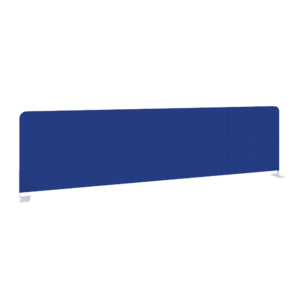 Офисная мебель Onix Экран тканевый боковой O.TEKR-147 Синий/Белый 1475x390x22