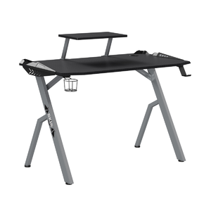Стол компьютерный игровой SKILL CTG-001 Черный/Металлик 1200х600х750