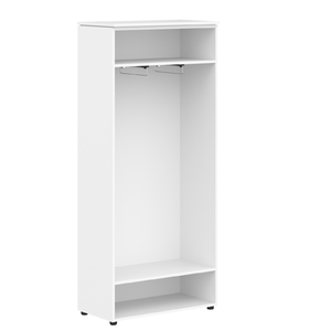 Кабинет руководителя Morris Каркас шкафа для одежды MCW 85-1 Белый 854х423х1956