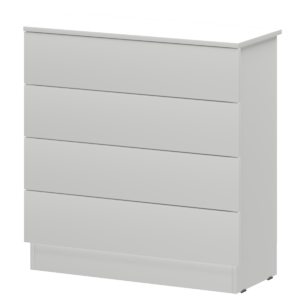Офисная мебель Арго HOME Комод 4 ящика Н-3263 Белый 780х330х800