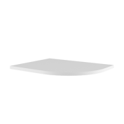 Офисная мебель Trend Капля-топ правая TRD29625004 Белый 600х470х22