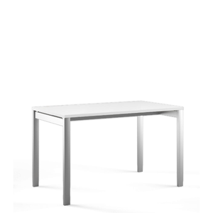 Офисная мебель Tess metal Стол на металлических опорах TES28412519 Белый 1200х800х750