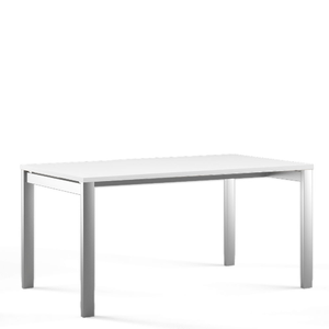 Офисная мебель Tess metal Стол на металлических опорах TES28412819 Белый 1800х800х750