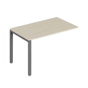 Офисная мебель Trend metal Удлинитель стола TDM32230385 Дуб феррара/Антрацит 1200х600х750