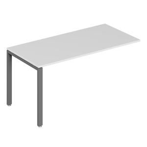 Офисная мебель Trend metal Удлинитель стола TDM32230545 Белый/Антрацит 1600х600х750