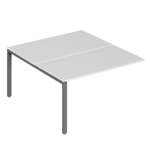 Офисная мебель Trend metal Удлинитель бенч-системы TDM32231045 Белый/Антрацит 1400х1230х750