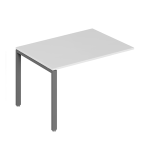 Офисная мебель Trend metal Удлинитель стола TDM32212445 Белый/Антрацит 1200х720х750