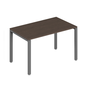 Офисная мебель Trend metal Стол письменный на металлоопорах TDM32230015 Тёмный дуб/Антрацит 1200х600х750