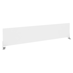 Офисная мебель Onix Экран боковой (ЛДСП) O.EKR-163 Белый бриллиант/Серый 1635x370x18
