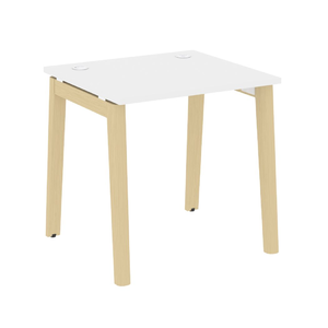 Офисная мебель Onix Wood Стол письменный OW.SP-0.7 Белый бриллиант/Дуб светлый 780х720х750