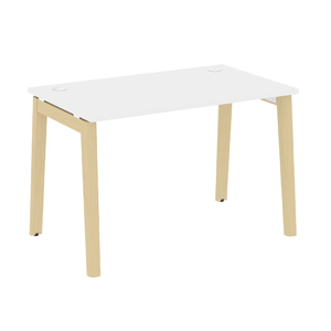 Офисная мебель Onix Wood Стол письменный OW.SP-2.7 Белый бриллиант/Дуб светлый 1180х720х750