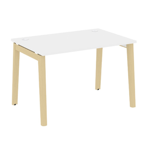 Офисная мебель Onix Wood Стол письменный OW.SP-2.8 Белый бриллиант/Дуб светлый 1180х800х750