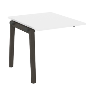 Офисная мебель Onix Wood Прох. наб. эл. переговорного стола OW.NPRG-0 Белый бриллиант/Дуб тёмный 780х980х750