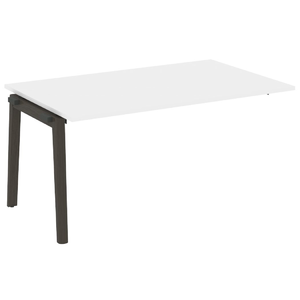 Офисная мебель Onix Wood Прох. наб. эл. переговорного стола OW.NPRG-4 Белый бриллиант/Дуб тёмный 1580х980х750
