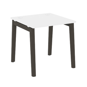 Офисная мебель Onix Wood Стол письменный OW.SP-0.8 Белый бриллиант/Дуб тёмный 780х800х750