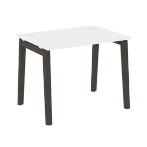 Офисная мебель Onix Wood Стол письменный OW.SP-1.7 Белый бриллиант/Дуб тёмный 980х720х750