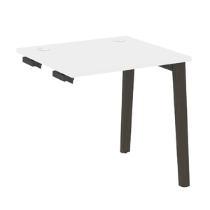 Офисная мебель Onix Wood Стол-приставка OW.SPR-0.7 Белый бриллиант/Дуб тёмный 780х720х750