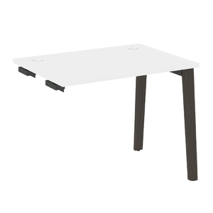 Офисная мебель Onix Wood Стол-приставка OW.SPR-1.7 Белый бриллиант/Дуб тёмный 980х720х750