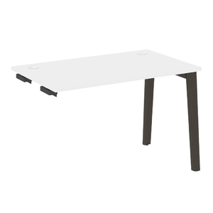 Офисная мебель Onix Wood Стол-приставка OW.SPR-2.7 Белый бриллиант/Дуб тёмный 1180х720х750