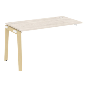 Офисная мебель Onix Wood Наборный эл. раб. станции OW.1.NRS-3.7 Денвер светлый/Дуб светлый 1380х720х750
