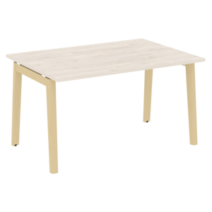 Офисная мебель Onix Wood Стол переговорный (1 столешница) OW.PRG-1.3 Денвер светлый/Дуб светлый 1380х980х750
