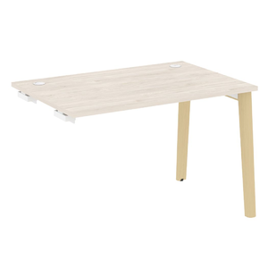 Офисная мебель Onix Wood Стол-приставка OW.SPR-2.8 Денвер светлый/Дуб светлый 1180х800х750