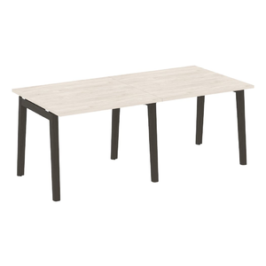 Офисная мебель Onix Wood Стол переговорный (2 столешницы) OW.PRG-2.1 Денвер светлый/Дуб тёмный 1960х980х750