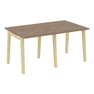 Офисная мебель Onix Wood Стол переговорный (2 столешницы) OW.PRG-2.0 Дуб аризона/Дуб светлый 1560х980х750
