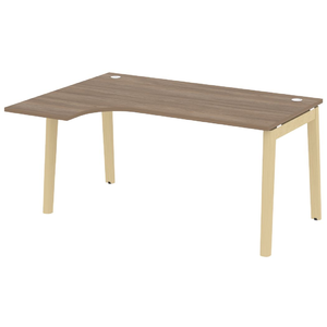 Офисная мебель Onix Wood Стол эргономичный левый OW.SA-4 (L) Дуб аризона/Дуб светлый 1580х1180х750