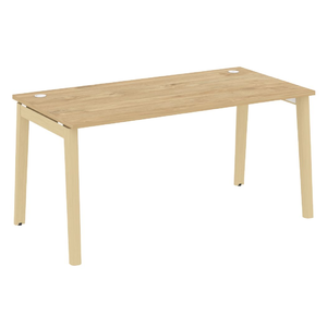 Офисная мебель Onix Wood Стол письменный OW.SP-4.8 Тиквуд светлый/Дуб светлый 1580х800х750