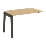 Офисная мебель Onix Wood Наборный эл. раб. станции OW.1.NRS-2.7 Тиквуд светлый/Дуб тёмный 1180х720х750