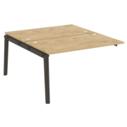 Офисная мебель Onix Wood Наборный эл. раб. станции OW.2.NRS-3.8 Тиквуд светлый/Дуб тёмный 1380х1635х750